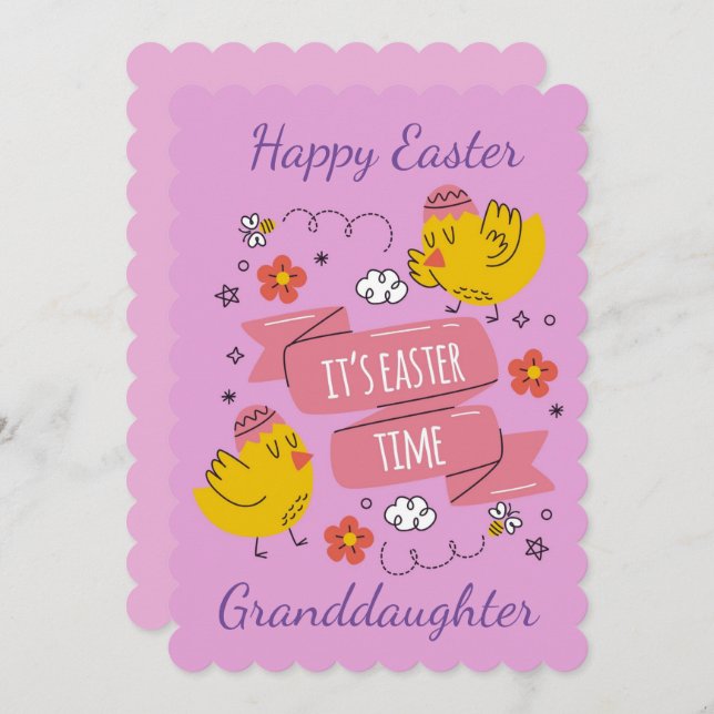 Happy Oaster Grandtochter (Vorne/Hinten)