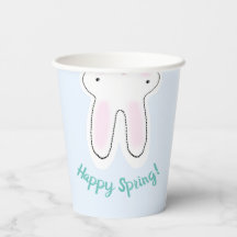 Happy Oaster Happy Spring blauer niedlicher lustig
