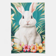 Happy Oaster Hawaiian tropische Kaninchen & Eier