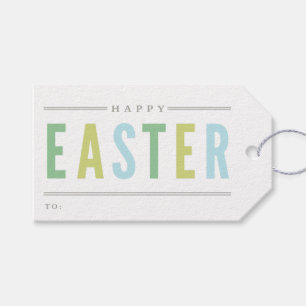 Happy Oaster   Holiday gift tags Tags Pack mit Ges Geschenkanhänger