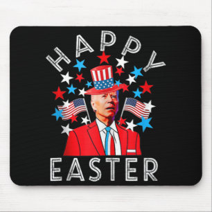 Happy Oaster Joe Biden 4. Juli Memorial Indepe Mousepad