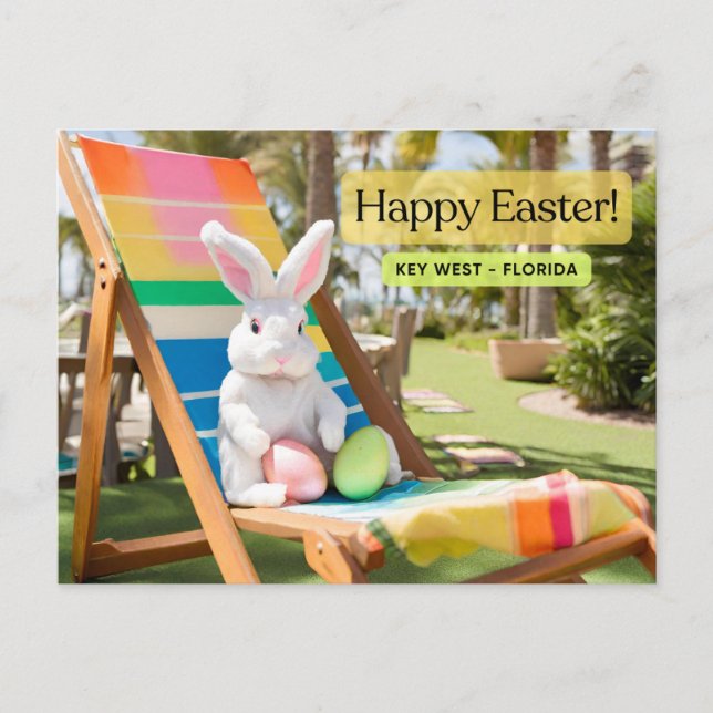 Happy Oaster Key West Postkarte (Vorderseite)
