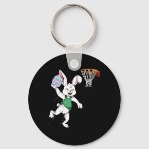 Happy Oaster Kids Boys Bunny Dunk Bysketbyll Easte Schlüsselanhänger