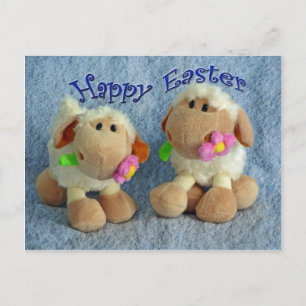 Happy Oaster Lambs Feiertagspostkarte