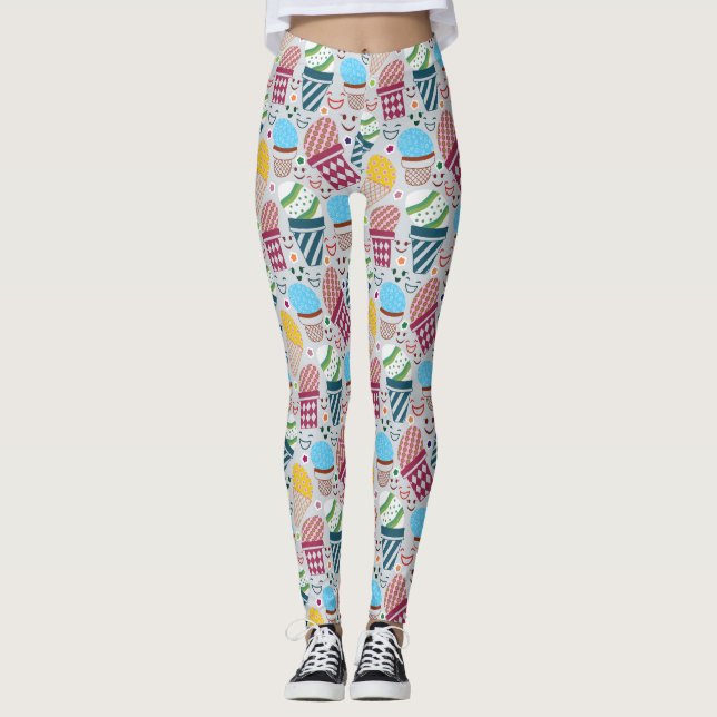 Happy Oaster Leggings (Vorderseite)
