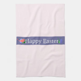 Happy Oaster Lila Banner Küchentücher