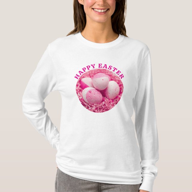 Happy Oaster - Long Sleeve Shirt (Vorderseite)