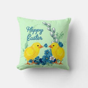 Happy Oaster mit Baby Chicks Kissen