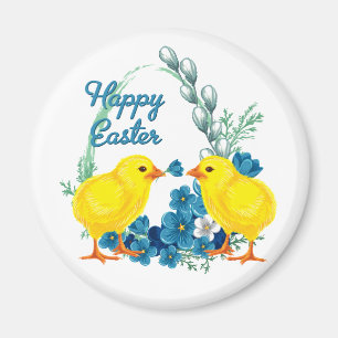 Happy Oaster mit Chicks Magnet