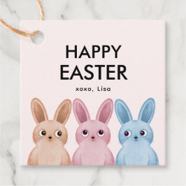 Happy Oaster mit drei bezaubernden Babys Geschenkanhänger