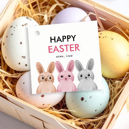 Happy Oaster mit drei bezaubernden Babys Geschenkanhänger