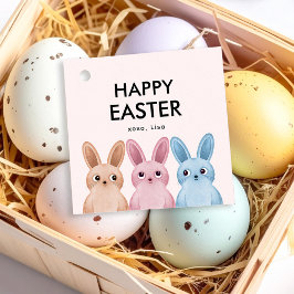 Happy Oaster mit drei bezaubernden Babys Geschenkanhänger