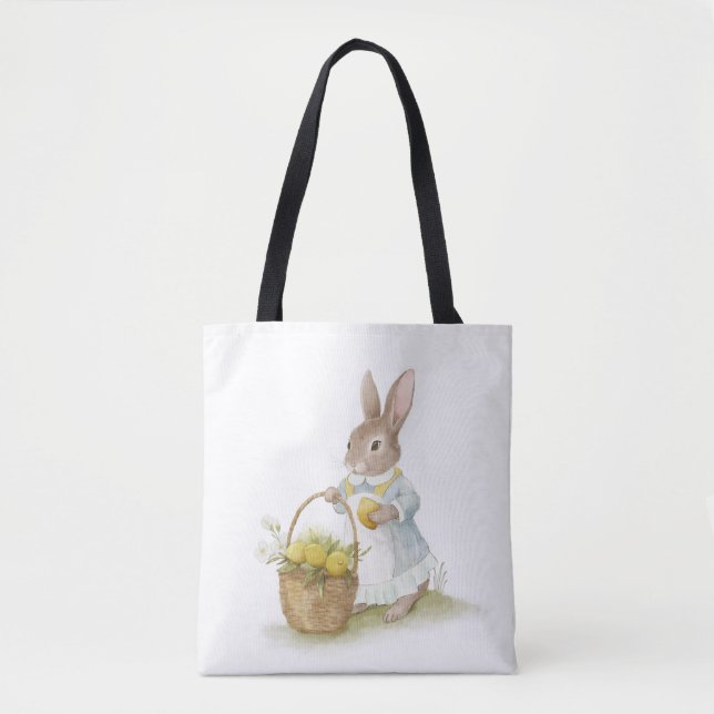 Happy Oaster mit Peter Rabbit Tasche (Vorderseite)