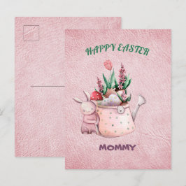 Happy Oaster Mommy Postcard Postkarte