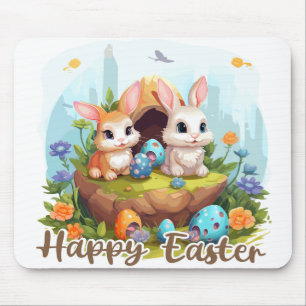 Happy Oaster Mousepad
