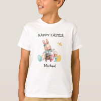 Happy Oaster, Name Boys Kids-Youth Basic T - Shirt