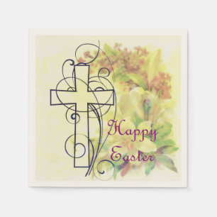 Happy Oaster Napkins Serviette