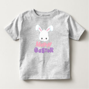 Happy Oaster, Niedlich Bunny, White Bunny, Rabbit Kleinkind T-shirt