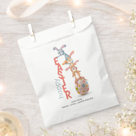 Happy Oaster Niedlich Funny Modern Bunny Rabbit Eg Geschenktütchen