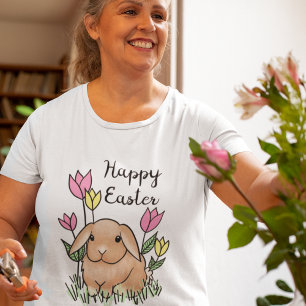 Happy Oaster Niedliche Frühlingsblumen T-Shirt