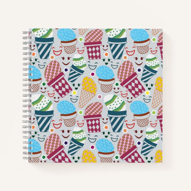 Happy Oaster Notizbuch (Vorderseite)