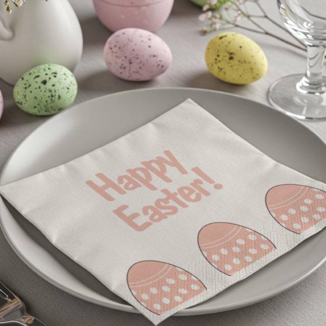 Happy Oaster Paper Napkins Serviette (Von Creator hochgeladen)