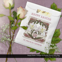 Happy Oaster: Peace & Hope Vintag Lily Church