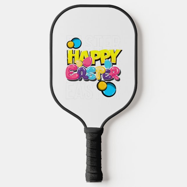 Happy Oaster Pickleball Schläger (Vorderseite)