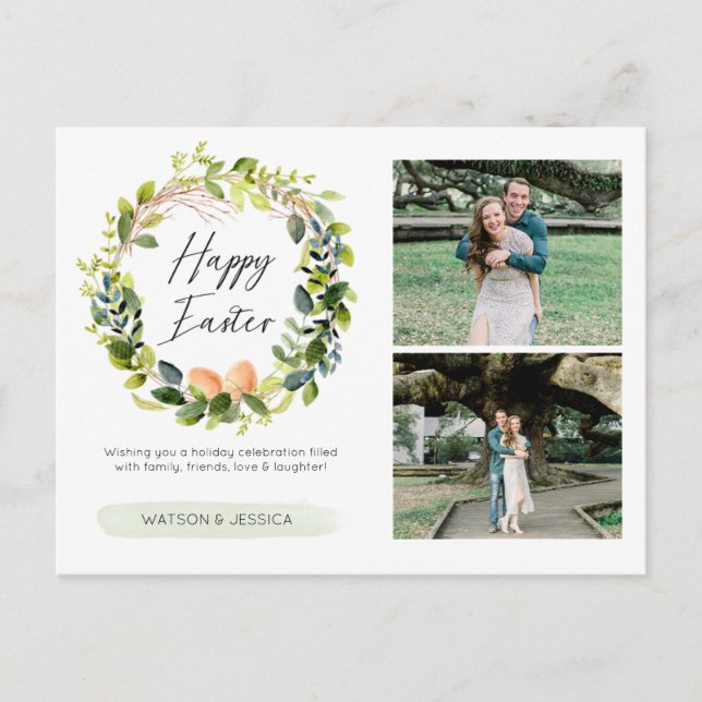 Happy Oaster Picture Postkarte (Vorderseite)