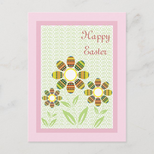 Happy Oaster Postcard Feiertagspostkarte (Vorderseite)