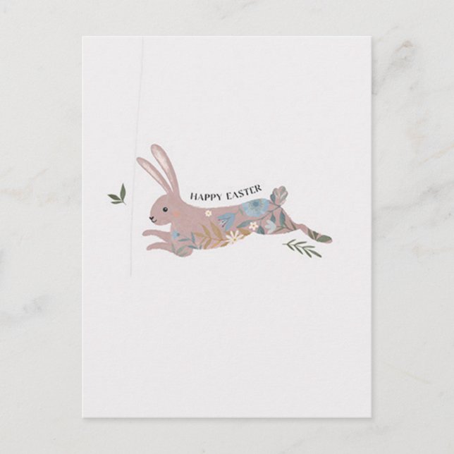 Happy Oaster Postkarte (Vorderseite)