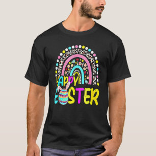 Happy Oaster Rainbow Bunny Rabbit Egg Jagdkolben T-Shirt