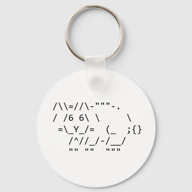 Happy Oaster Schlüsselanhänger (Vorderseite)