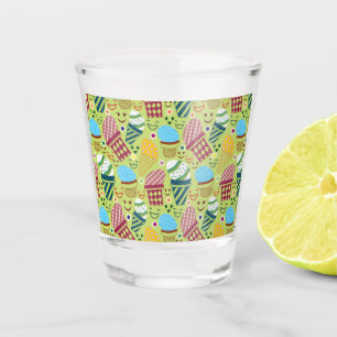 Happy Oaster Schnapsglas