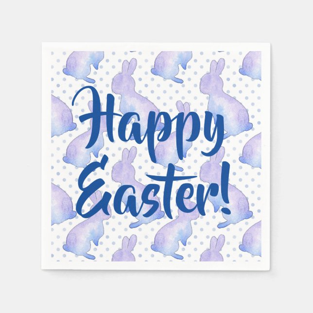 Happy Oaster Serviette (Vorderseite)