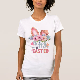 Happy Oaster Shirts für Frauen Bunny Rabbit Graphi