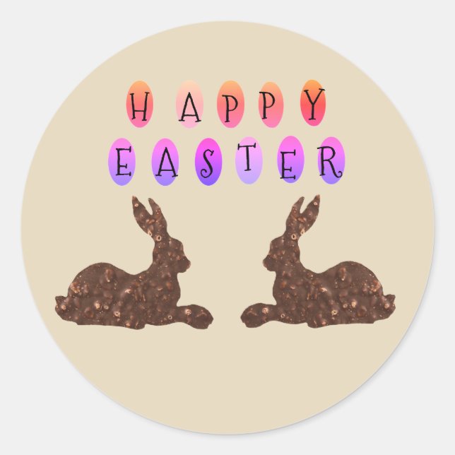 Happy Oaster Sticker (Vorderseite)