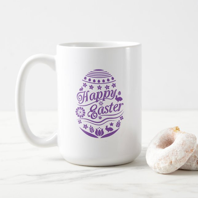 Happy Oaster Tasse (Mit Donut)