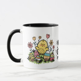 Happy Oaster Tasse: Feiern Sie den Frühling mit Fr Tasse