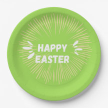 Happy Oaster Text auf grün