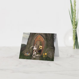 Happy Oaster - The Rabbit House Einladung