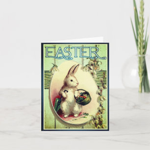 Happy Oaster Vintage Osterkarte Karte