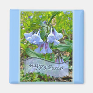 Happy Oaster Virginia Bluebells Magnet