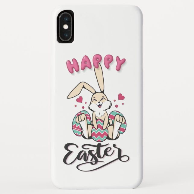 Happy Oaster von schönem Osterhase Case-Mate iPhone Hülle (Rückseite)