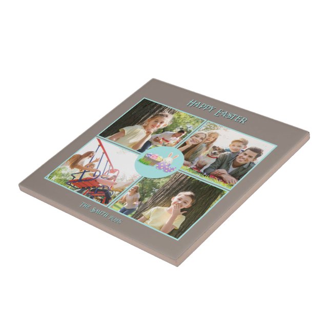 Happy Oaster wünscht Keramik Fliese (Seite)