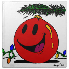 Happy Ornament Napkins - Set von 4 Serviette