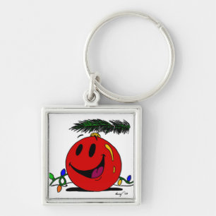 Happy Ornament Schlüsselanhänger