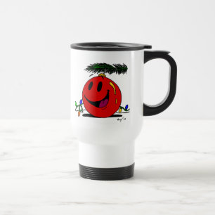 Happy Ornament Travel Mug Reisebecher