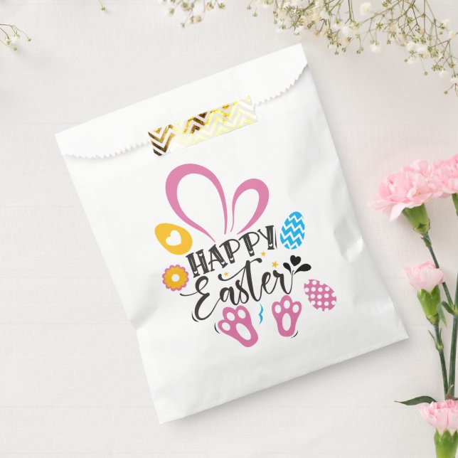 Happy Oster Niedlich Bunny mit Ostereiern Geschenktütchen (Versiegelt)