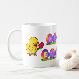 Happy Ostereier mit Gelbfick & Tulip Kaffeetasse